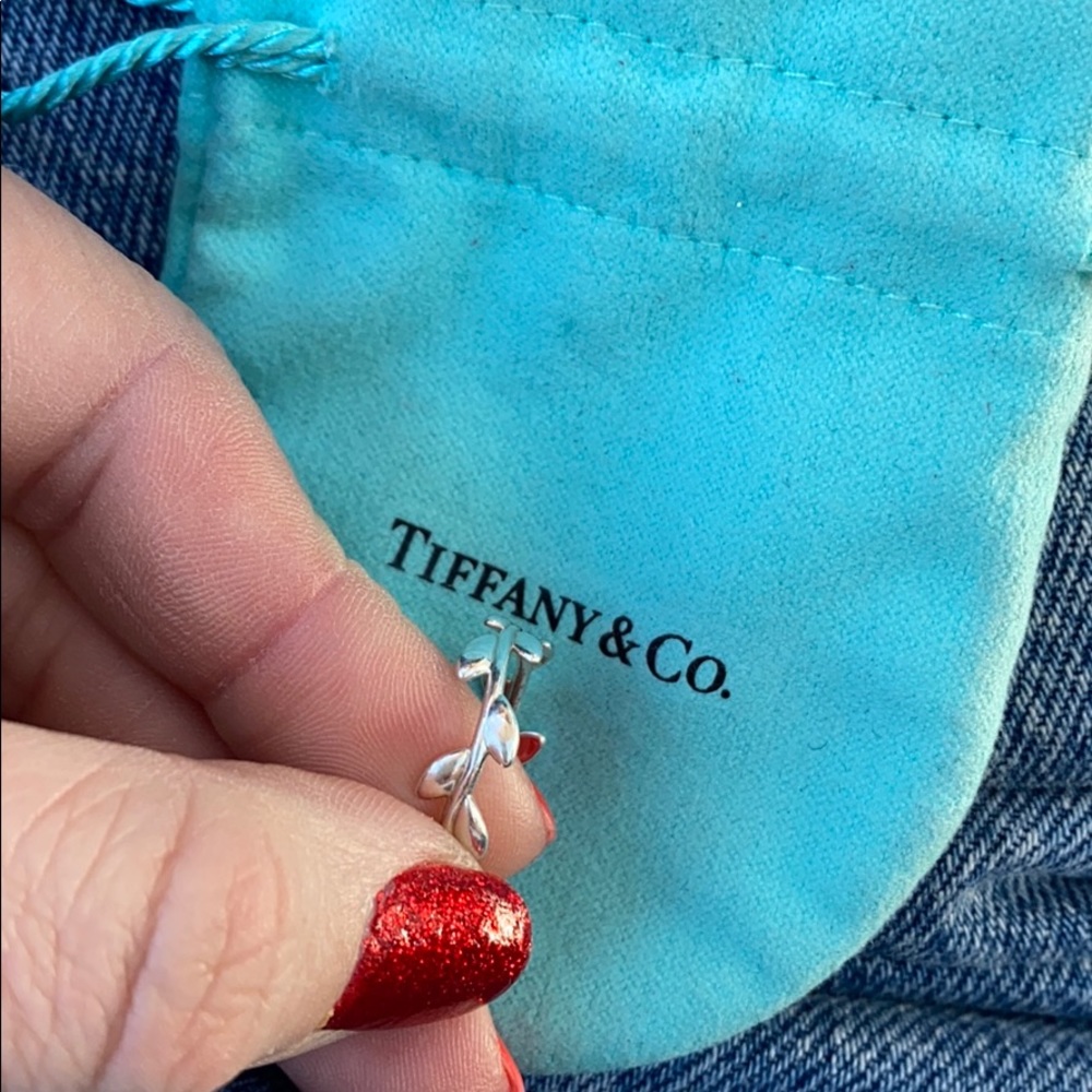 Tiffany & Co. olive leaf ring